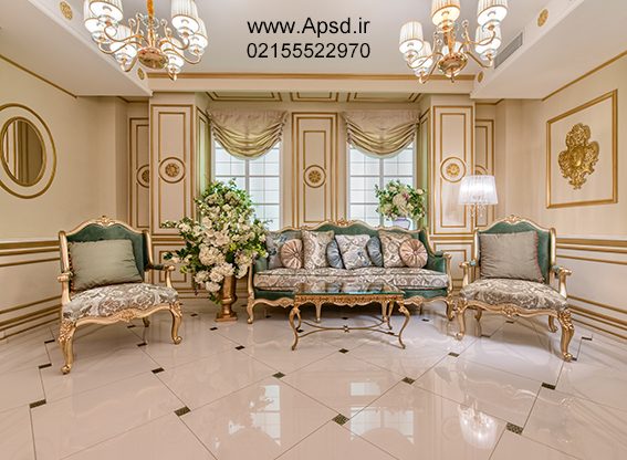 بکگراند عمارت جدید گلد روم